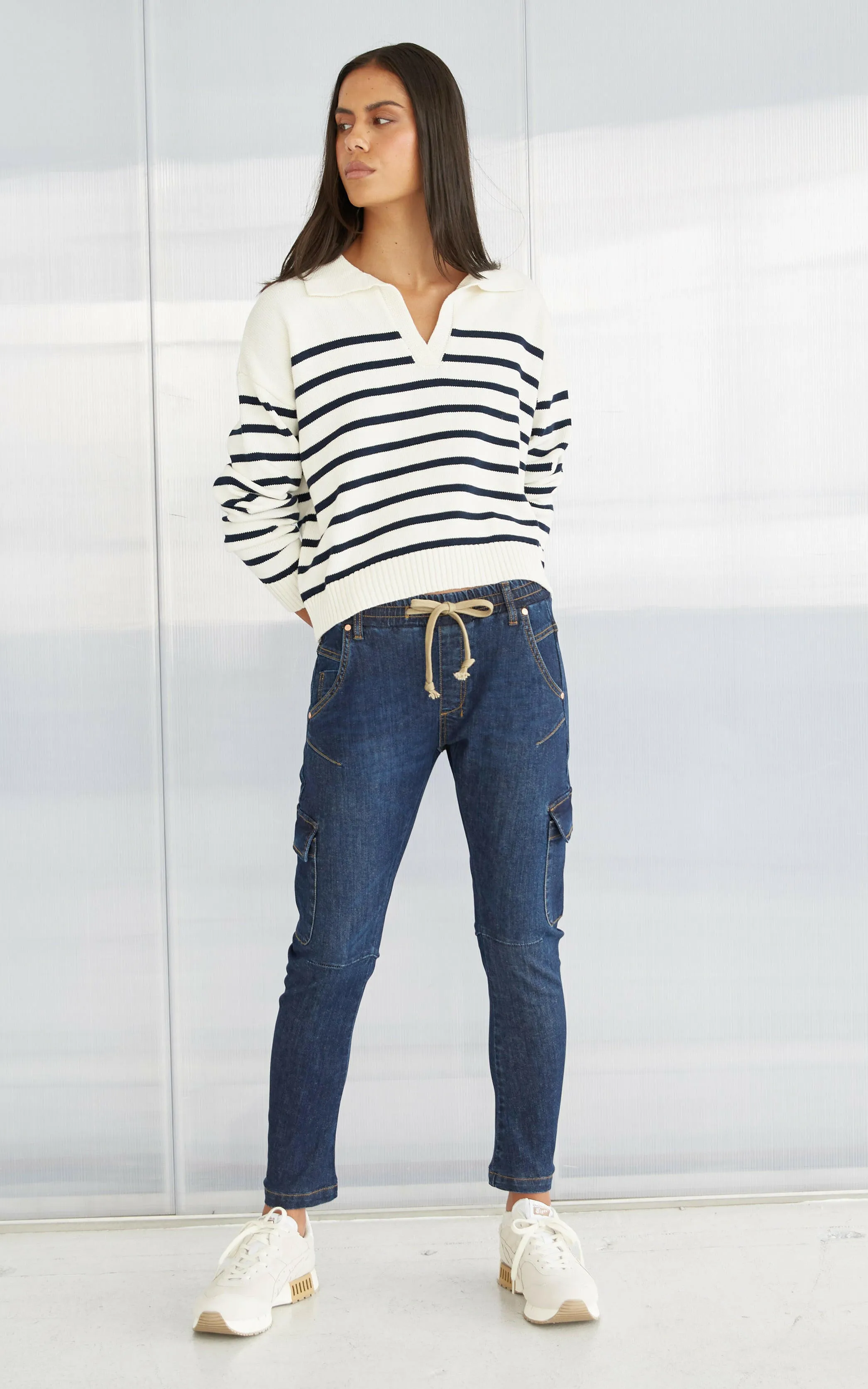 Active Cargo Paris Blue Jeans