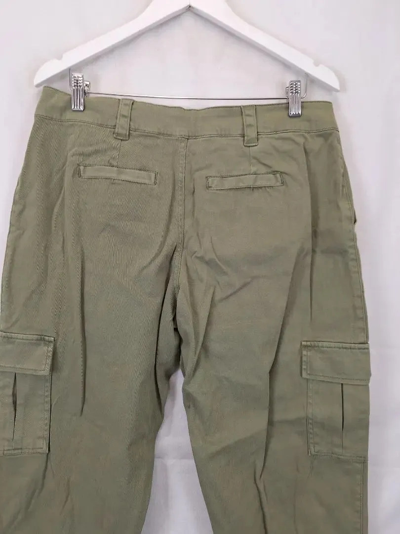 All About Eve Stylish Roll Hem Cargo Pants Size 12