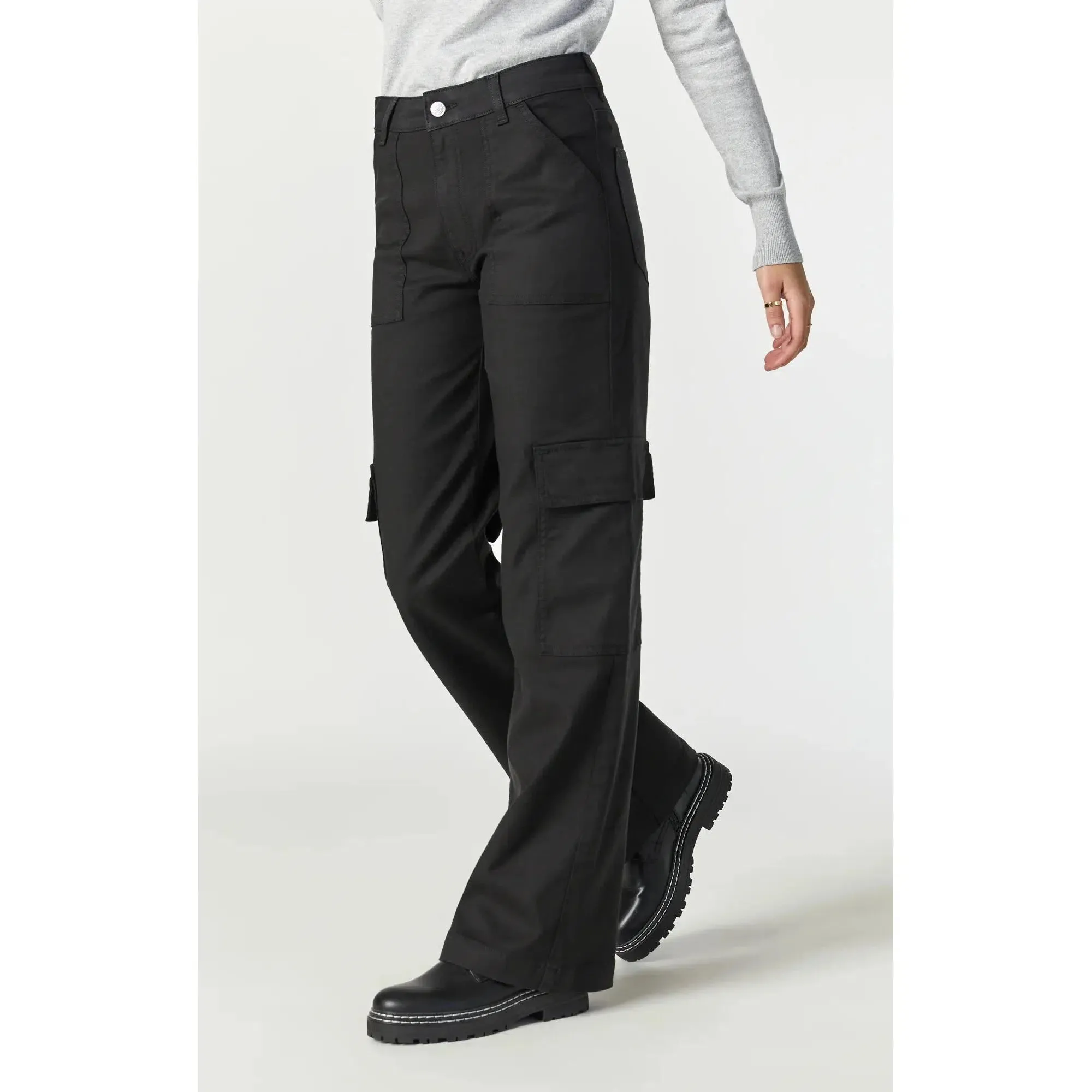 ALVA BLACK LUXE TWILL CARGO