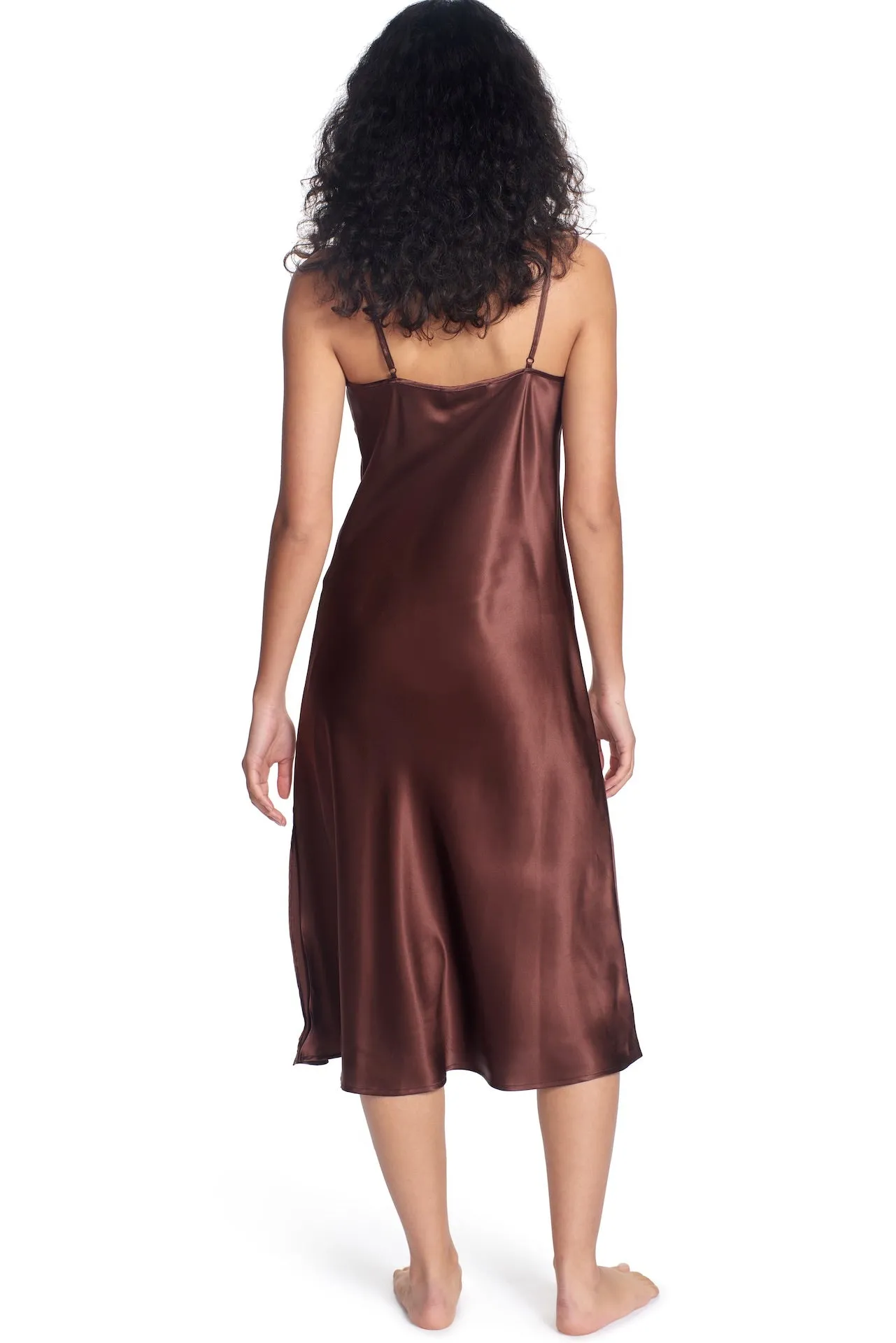 ANA SILK SLIP DRESS