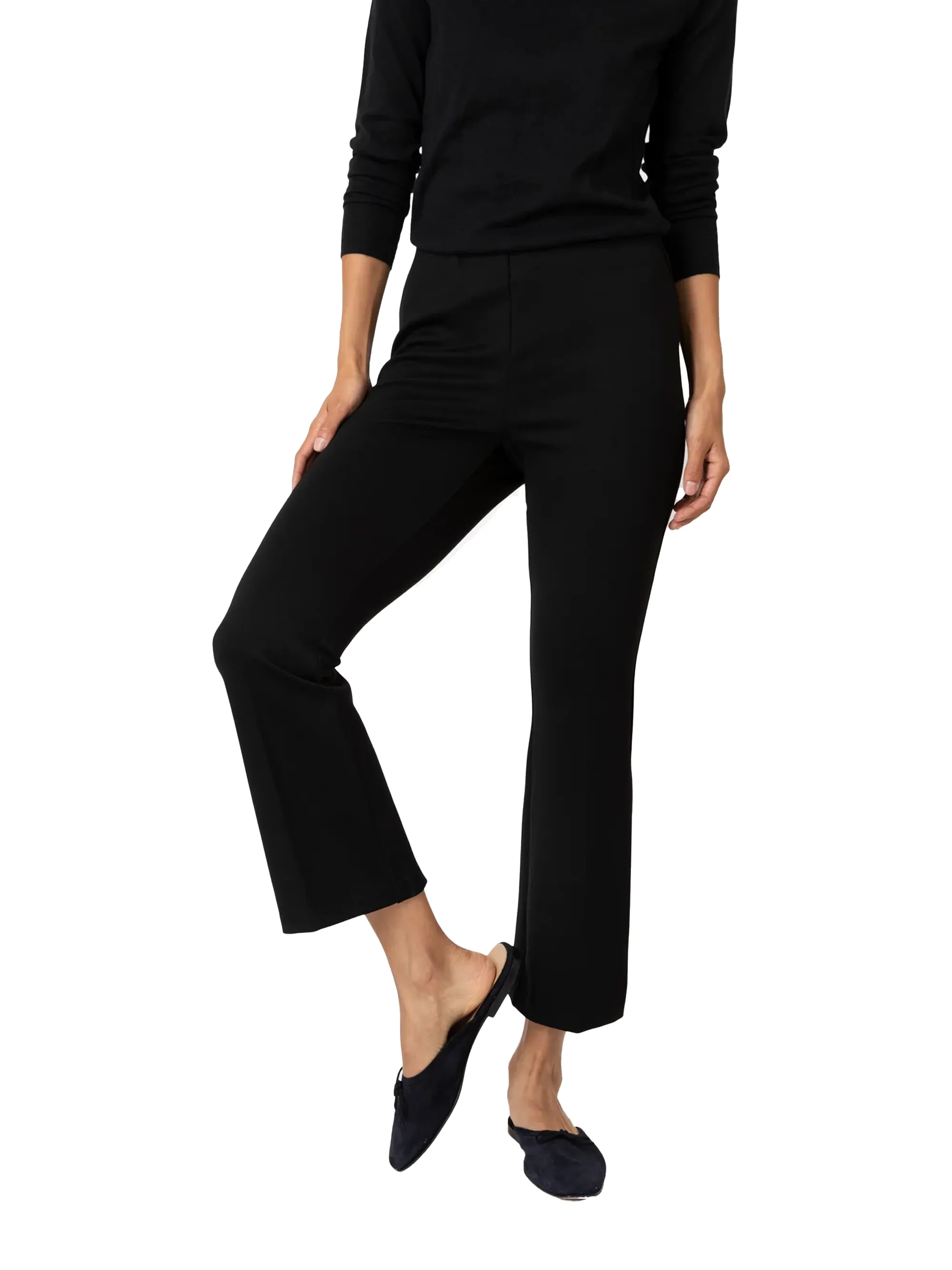 Ann Mashburn Faye Flare Cropped Pant