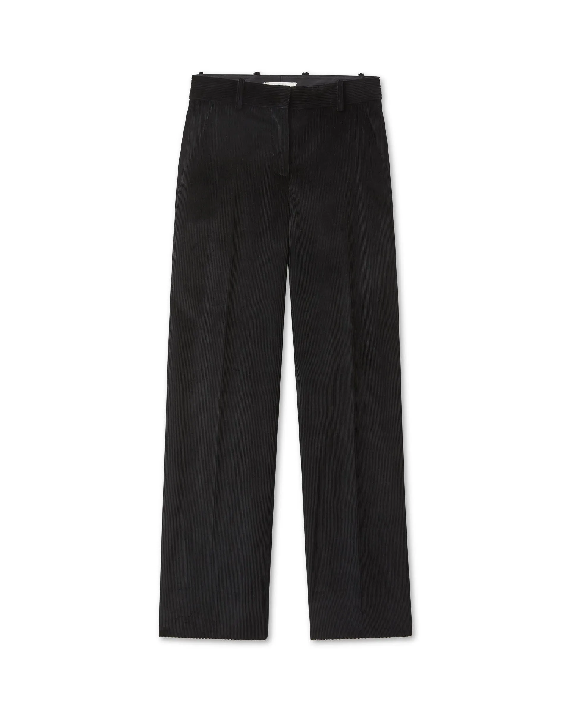 Anya Trousers in Corduroy, Black