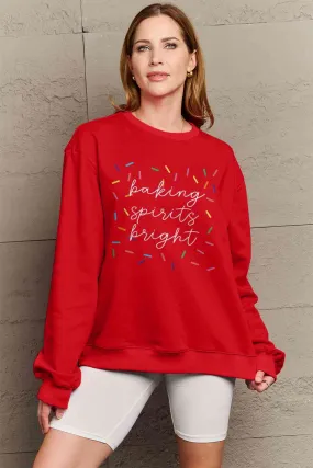 *APP EXCLUSIVE* Baking Spirits Bright Long Sleeve Sweatshirt