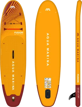 Aqua Marina BT-23FUP Fusion 10'10" Inflatable Stand Up Paddle Board All-Around Series New