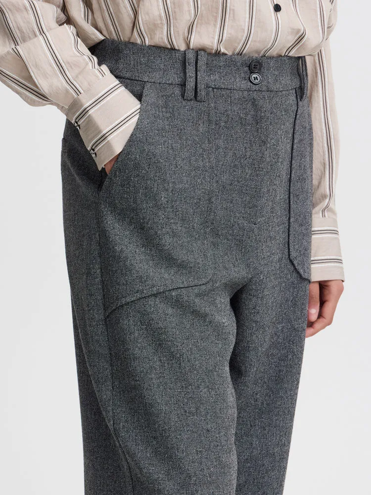 B Young ByEtona Pants Grey