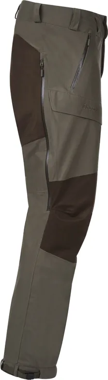 Bergans Unisex Hogna V2 2L Pants Green Mud/Dark Wood Brown | Buy Bergans Unisex Hogna V2 2L Pants Green Mud/Dark Wood Brown here | Outnorth