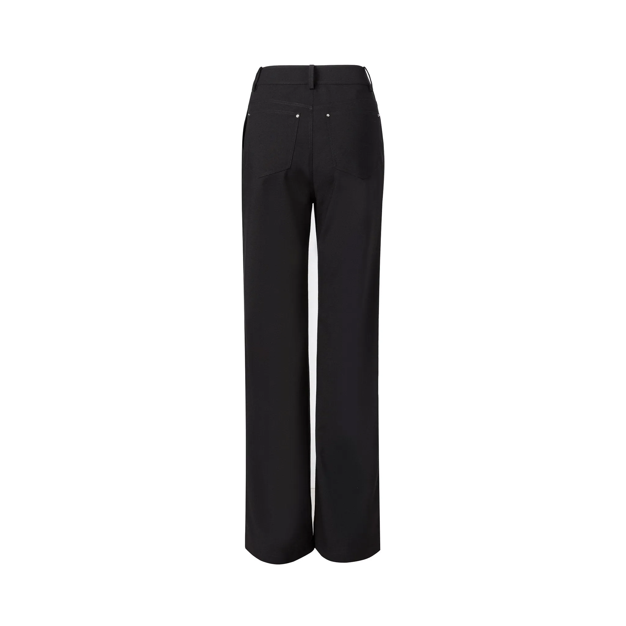 Black Cargo Trousers