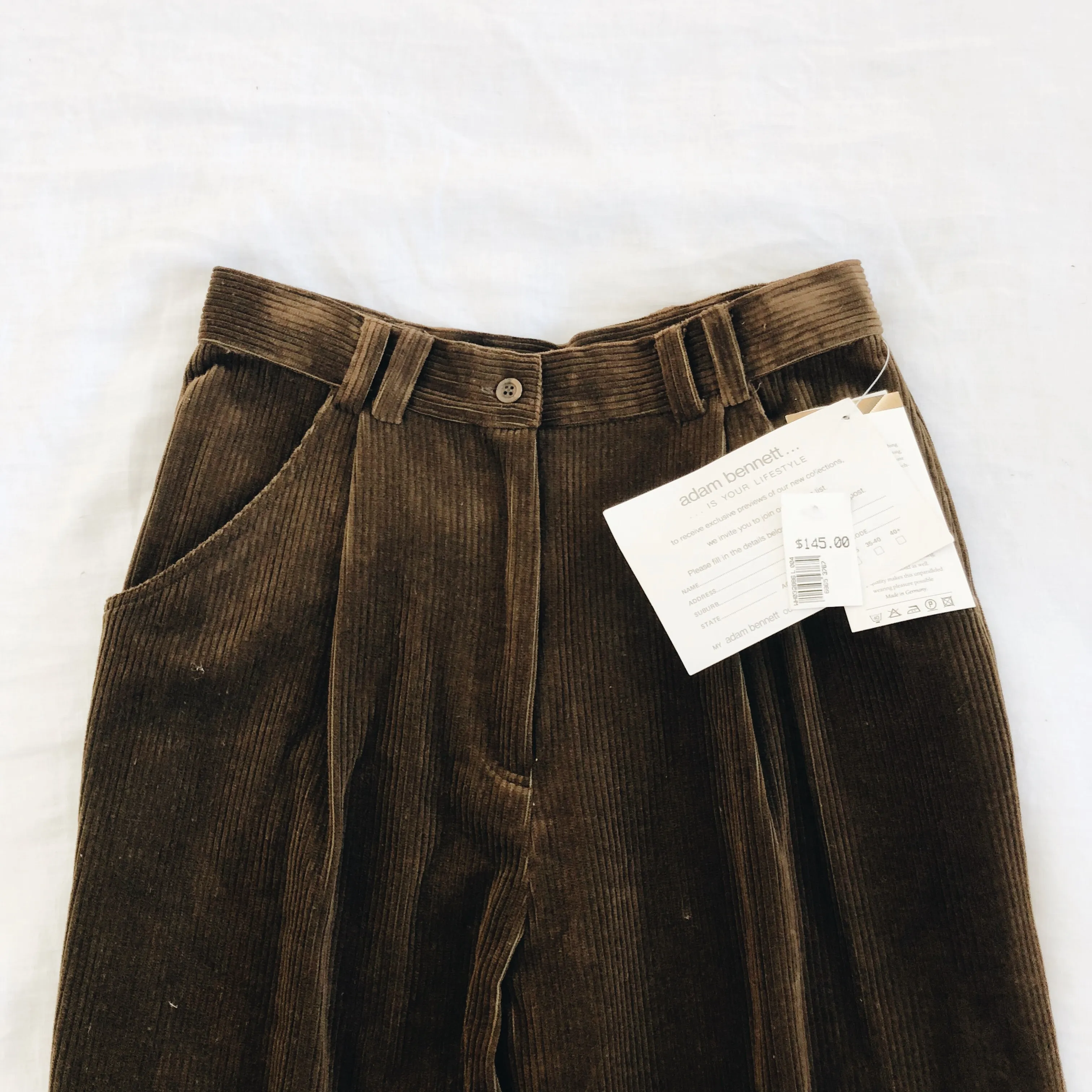 BNWT Corduroy Pants M