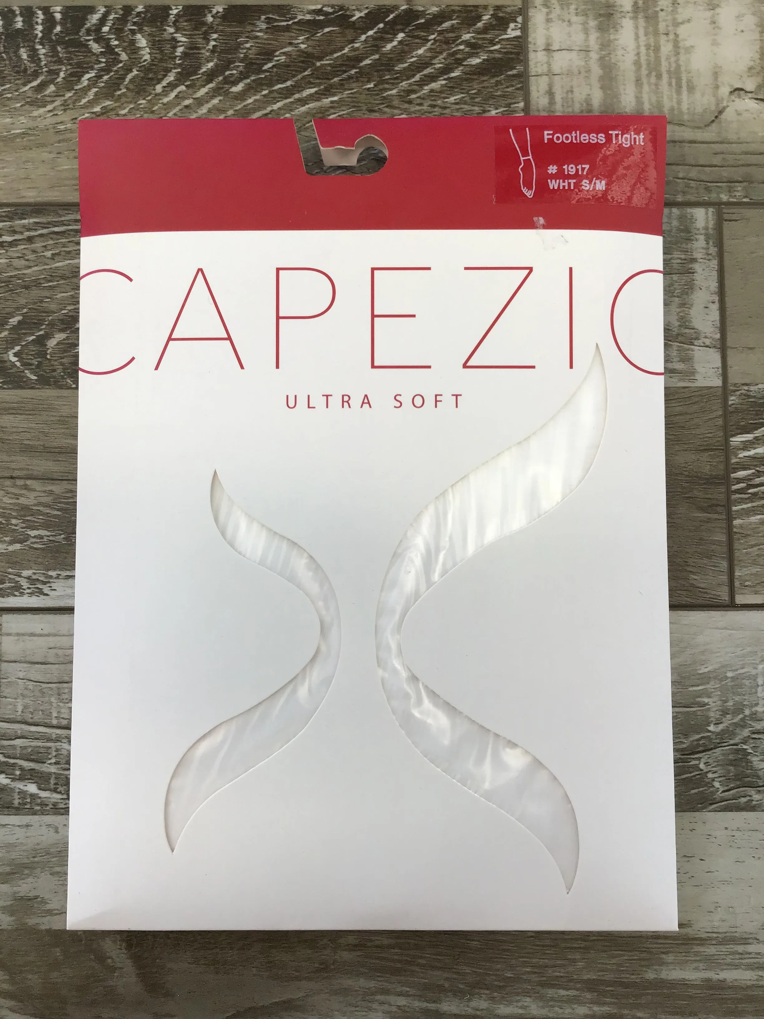 Capezio - Self Knit Waistband Footless Tights (1917C/1917X/1917) - White