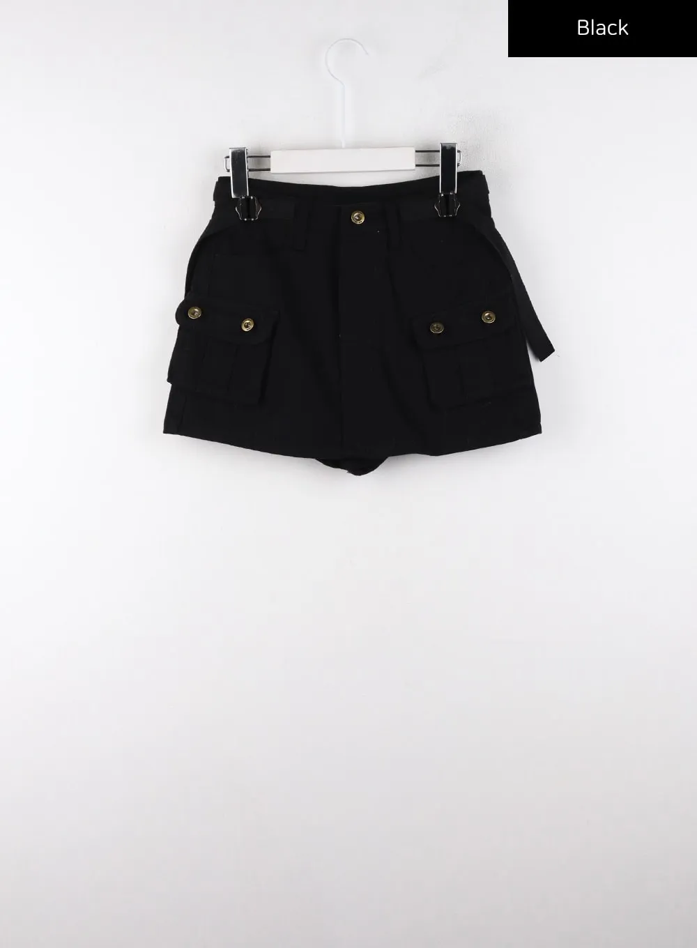 Cargo Belted Mini Skirt CD321