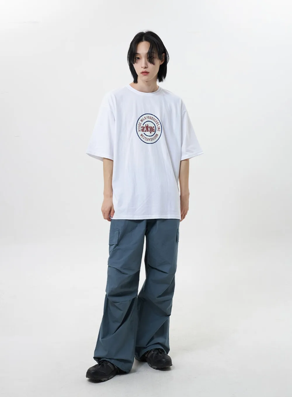 Cargo Wide Pants Unisex CY319