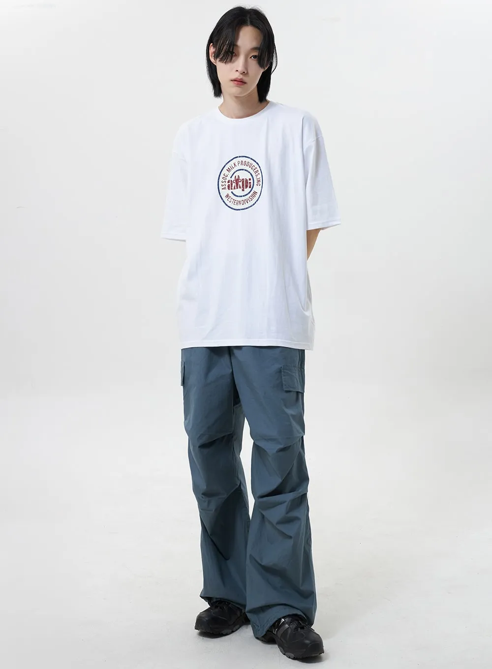 Cargo Wide Pants Unisex CY319