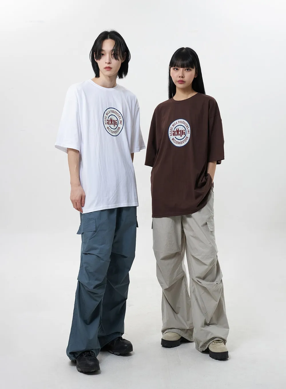 Cargo Wide Pants Unisex CY319