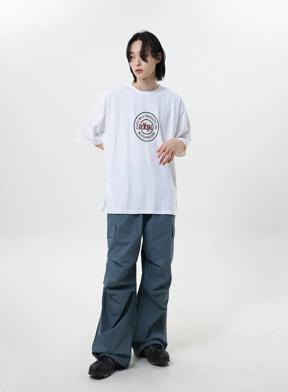 Cargo Wide Pants Unisex CY319