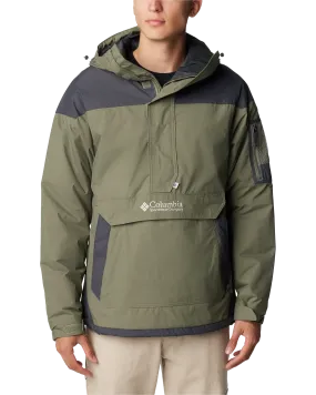 Challenger Pullover Jacket in Stone Green & Shark