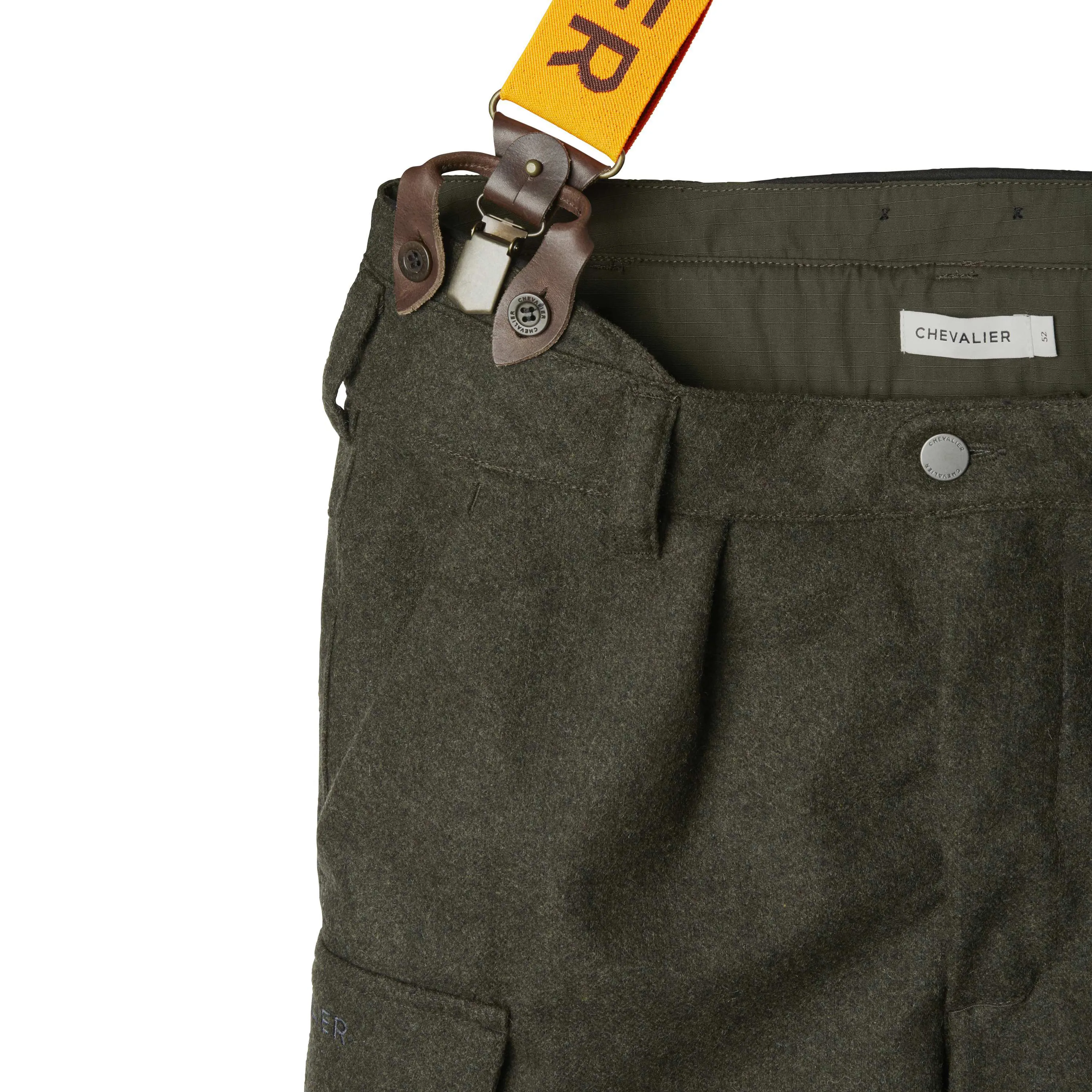 Chevalier Men&#x27;s Loden Pants 2.0 Dark Green Melange | Buy Chevalier Men&#x27;s Loden Pants 2.0 Dark Green Melange here | Outnorth