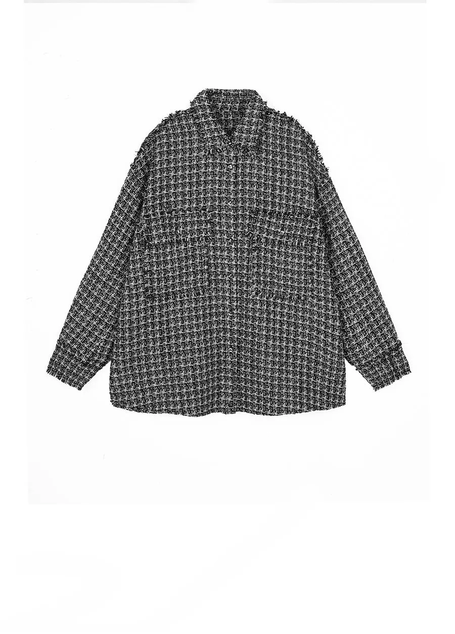 Coat / JNBY Oversize Plaid Jacket