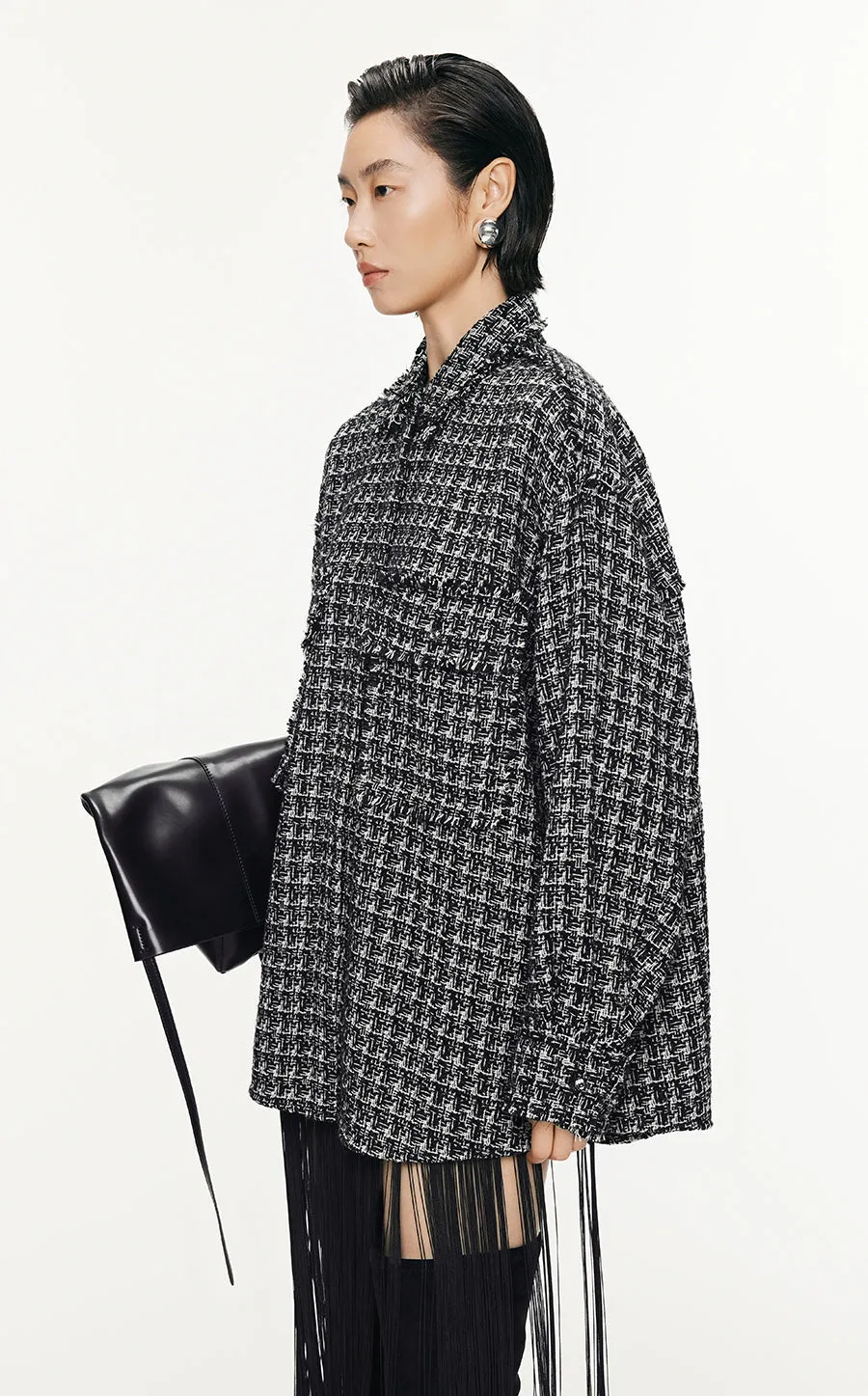 Coat / JNBY Oversize Plaid Jacket