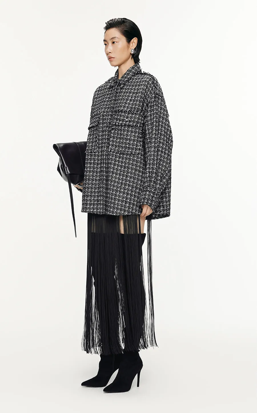 Coat / JNBY Oversize Plaid Jacket