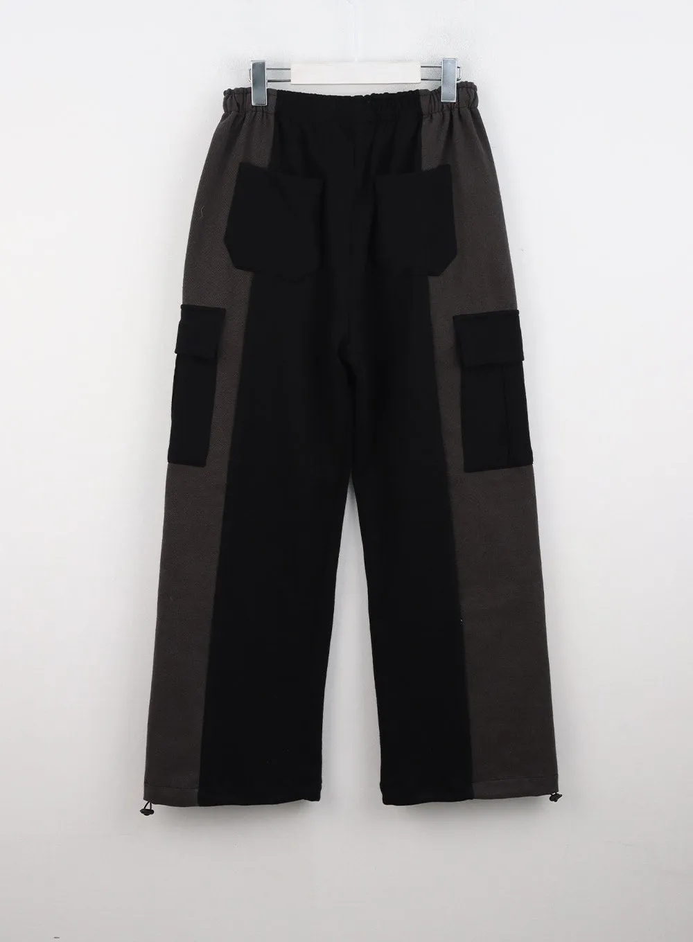 Color Block Cargo Pants (UNISEX) CN321