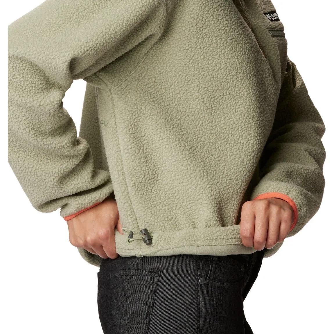 Columbia Helvetia™ Cropped Half Snap Fleece Pullover - Women