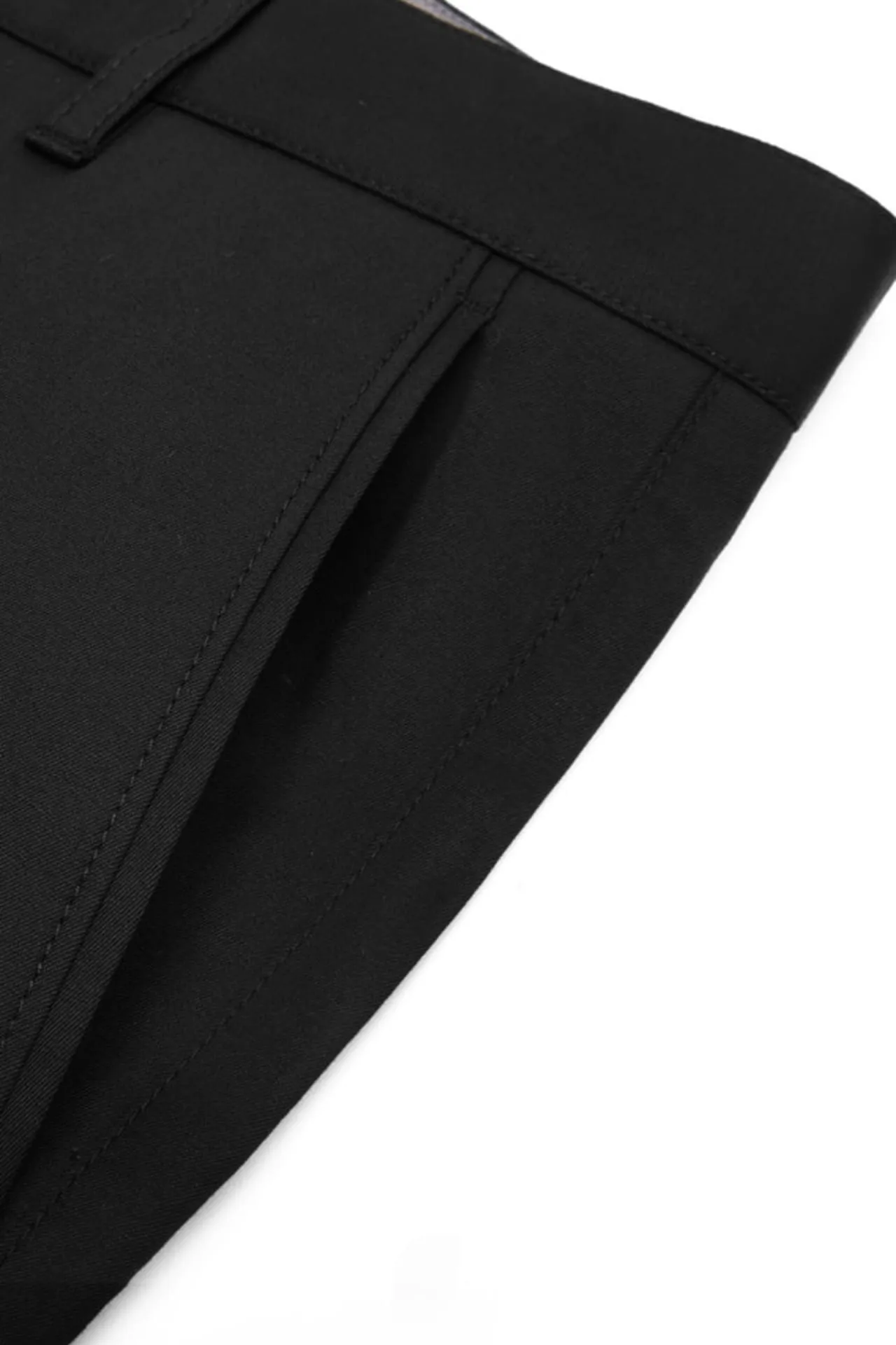 Cotton Rich Stretch Extra Slim Fit Twill Casual Pants