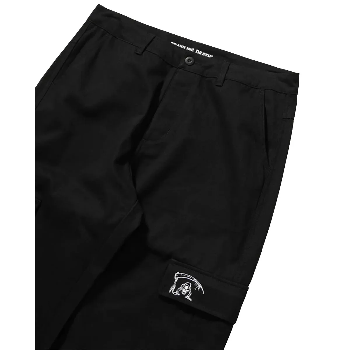 Crawling Death - Reaper Logo Cargo Pants Black