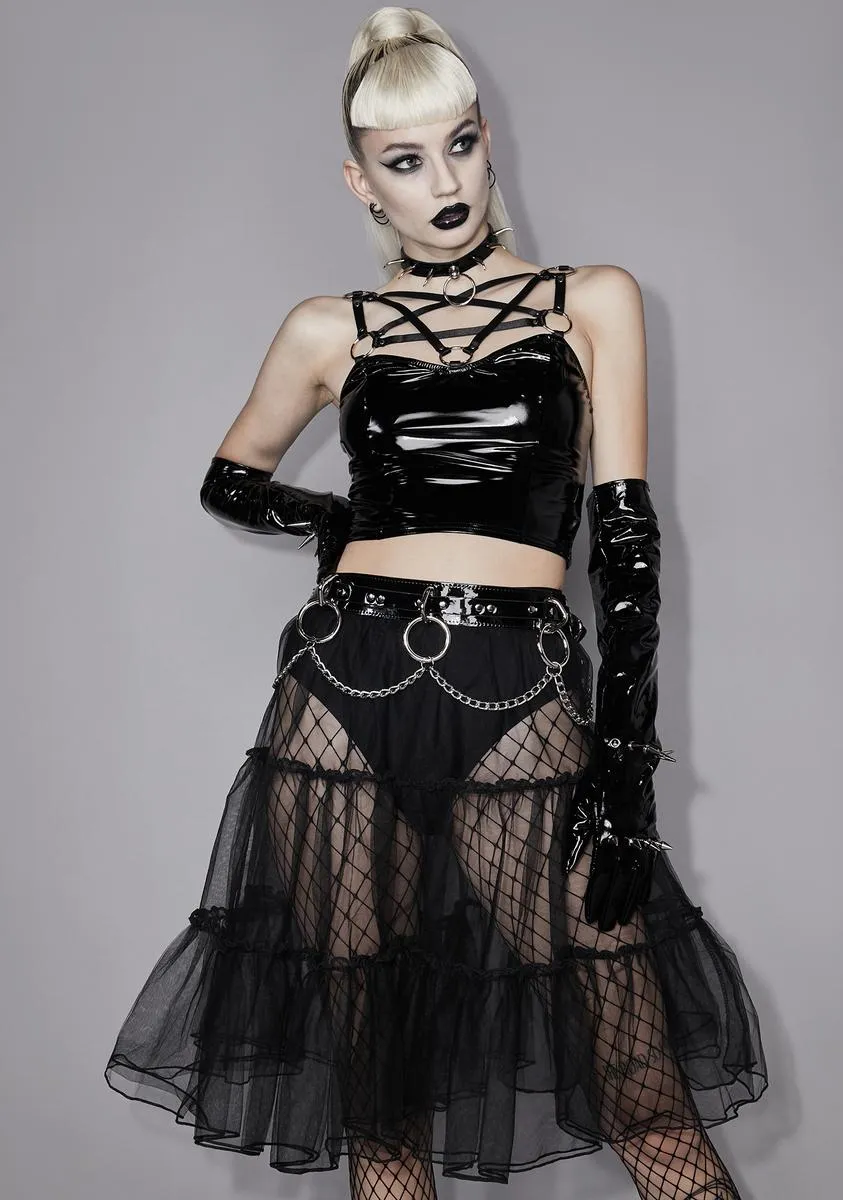 Dance With Death Tulle Skirt