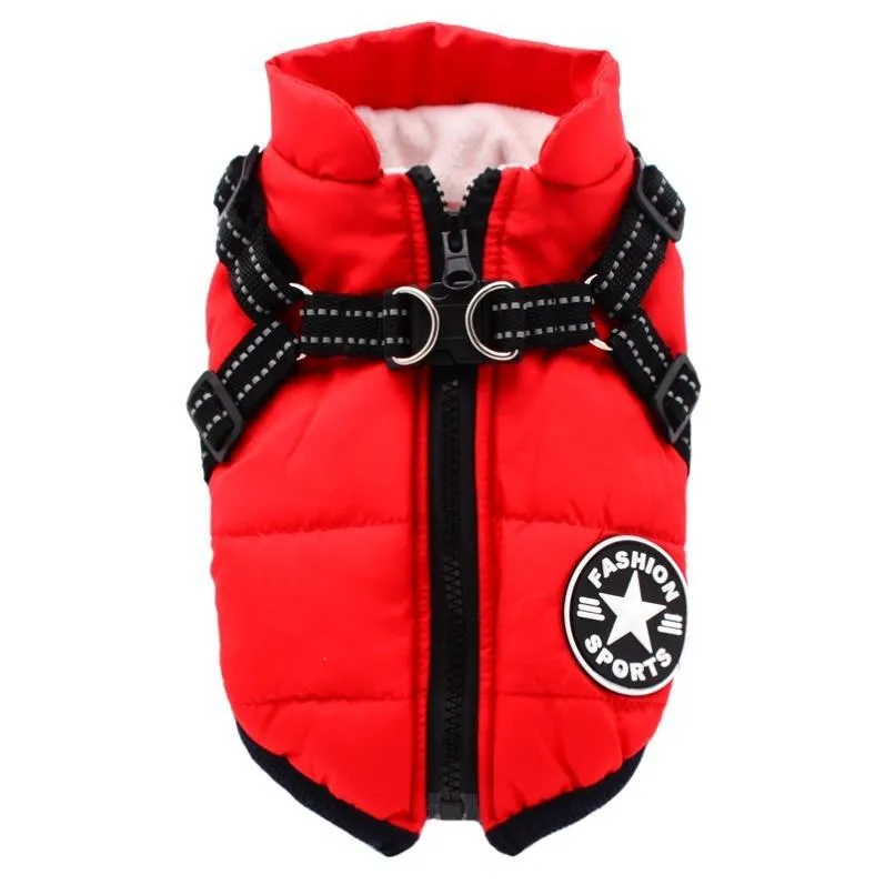 Down jacket cotton coat Pomeranian Teddy dog clothes