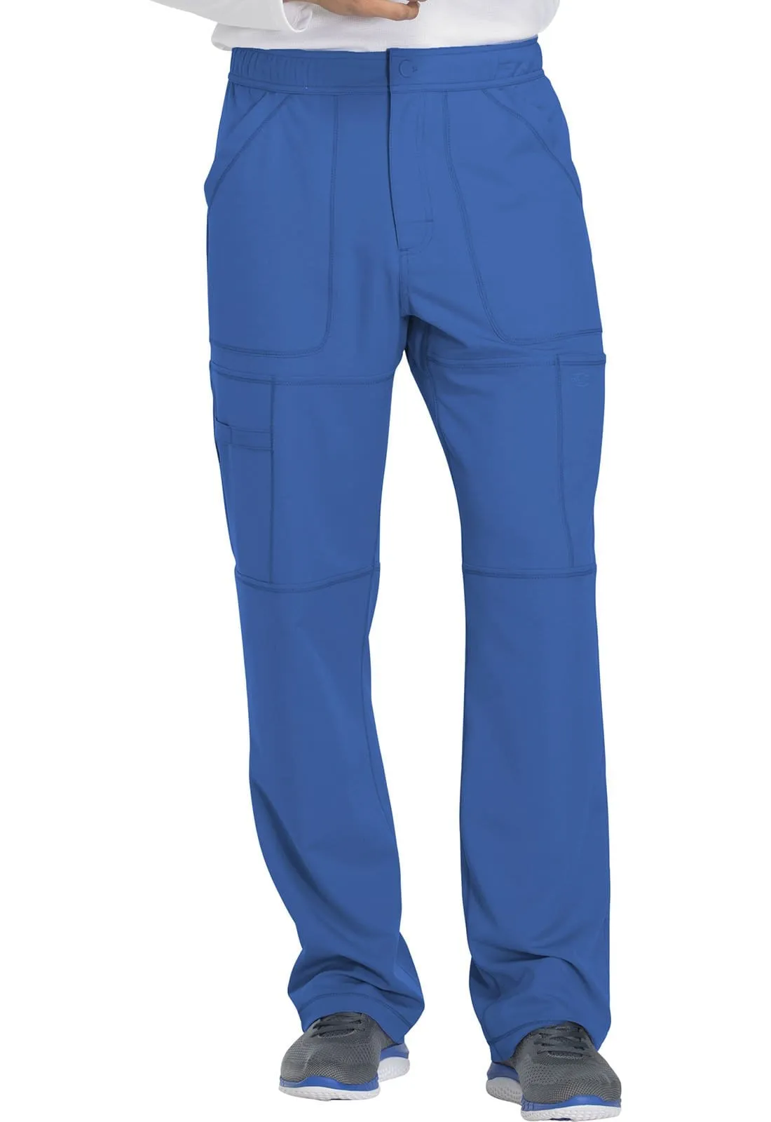 Dynamix Dickies Men's Zip Fly Cargo Scrub Pant DK110