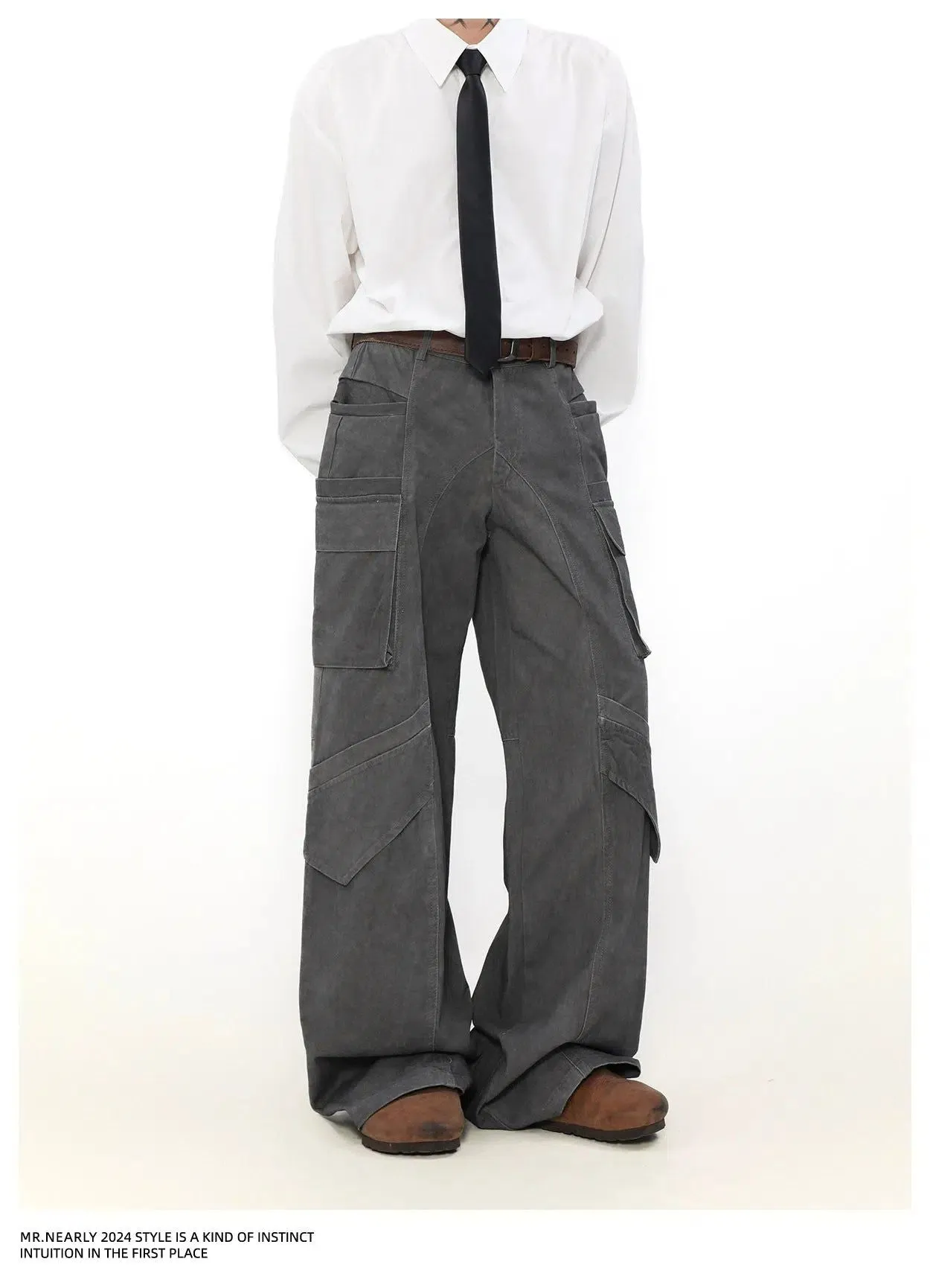 Faded Utility Pocket Cargo Pants