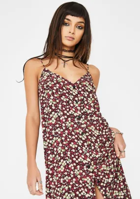 Floral Sin Midi Dress