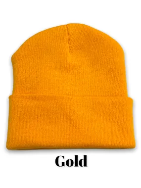 Gold Beanie