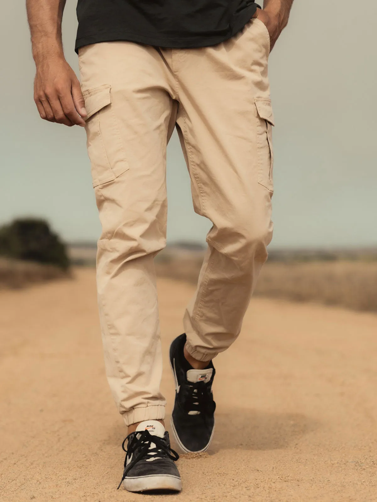 Hugopocket Men Pants | Beige