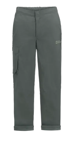 Jack Wolfskin Kids&#x27; Desert Pants Slate Green | Buy Jack Wolfskin Kids&#x27; Desert Pants Slate Green here | Outnorth