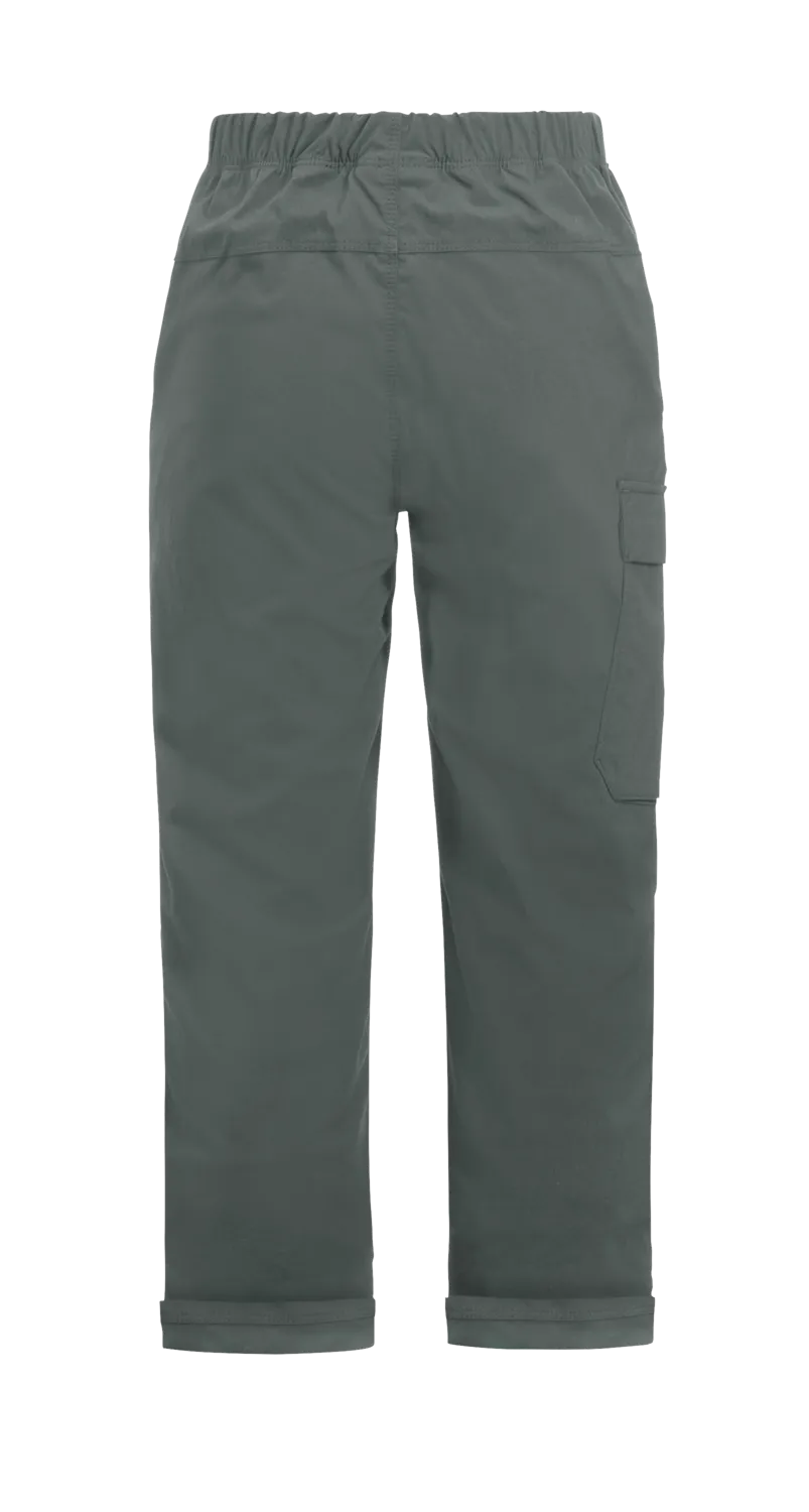 Jack Wolfskin Kids&#x27; Desert Pants Slate Green | Buy Jack Wolfskin Kids&#x27; Desert Pants Slate Green here | Outnorth