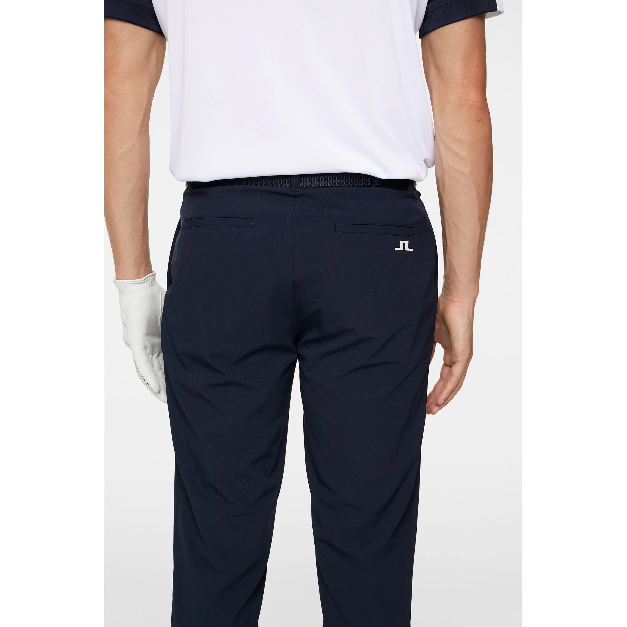 J.Lindeberg Cuff Jogger Golf Pants - JL Navy