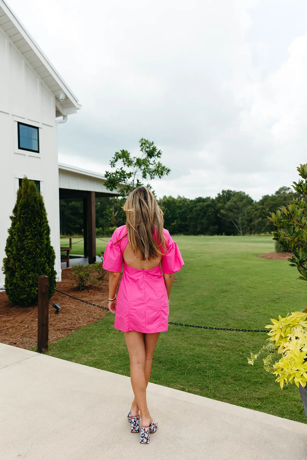 Keep It Simple Mini Dress - Pink