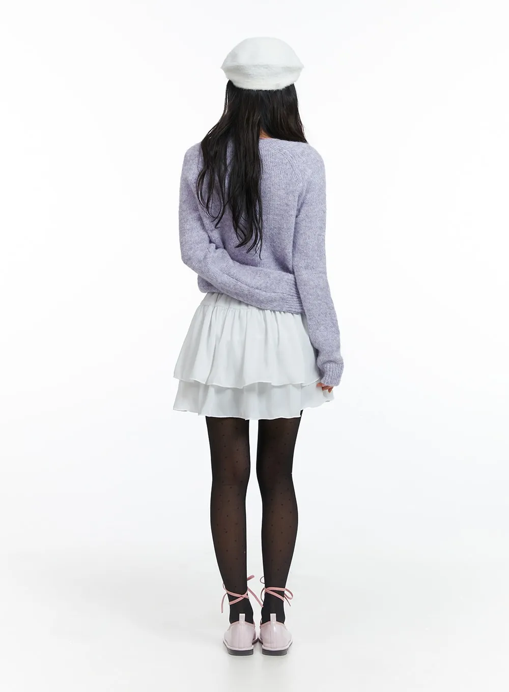 Layered Mini Skirt OJ424