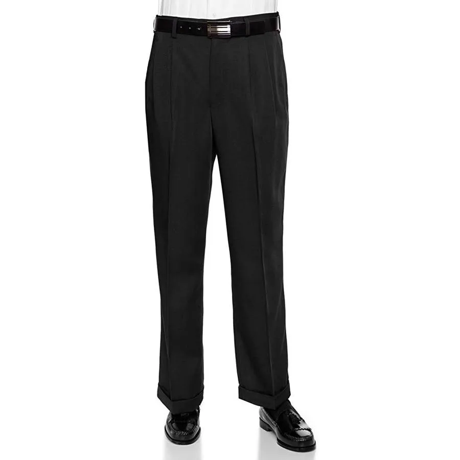 Mens Madison In-Seam Black Pants