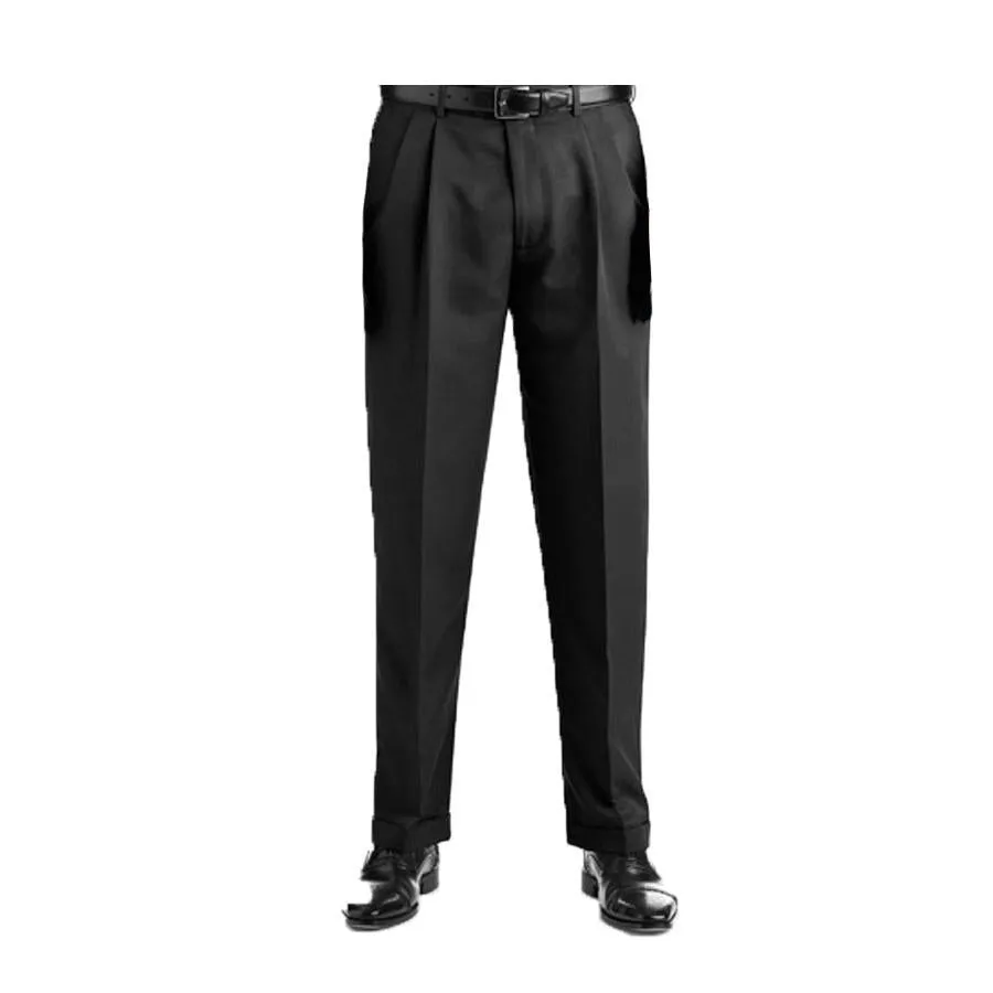 Mens Madison In-Seam Black Pants