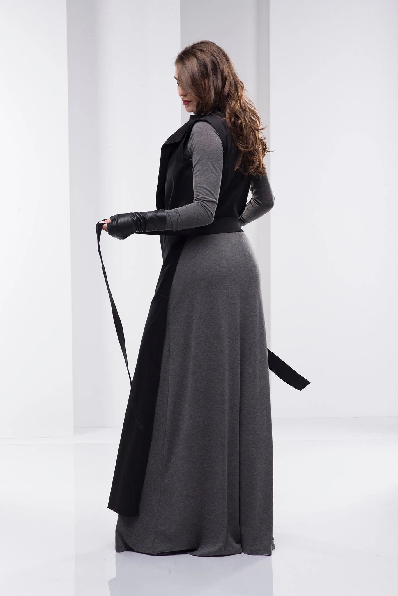 Minimalist Full Sleeve Maxi Dress