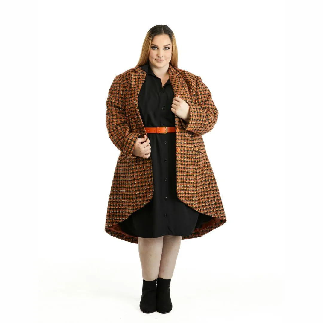 New Orange & Cinnamon Aha Coat