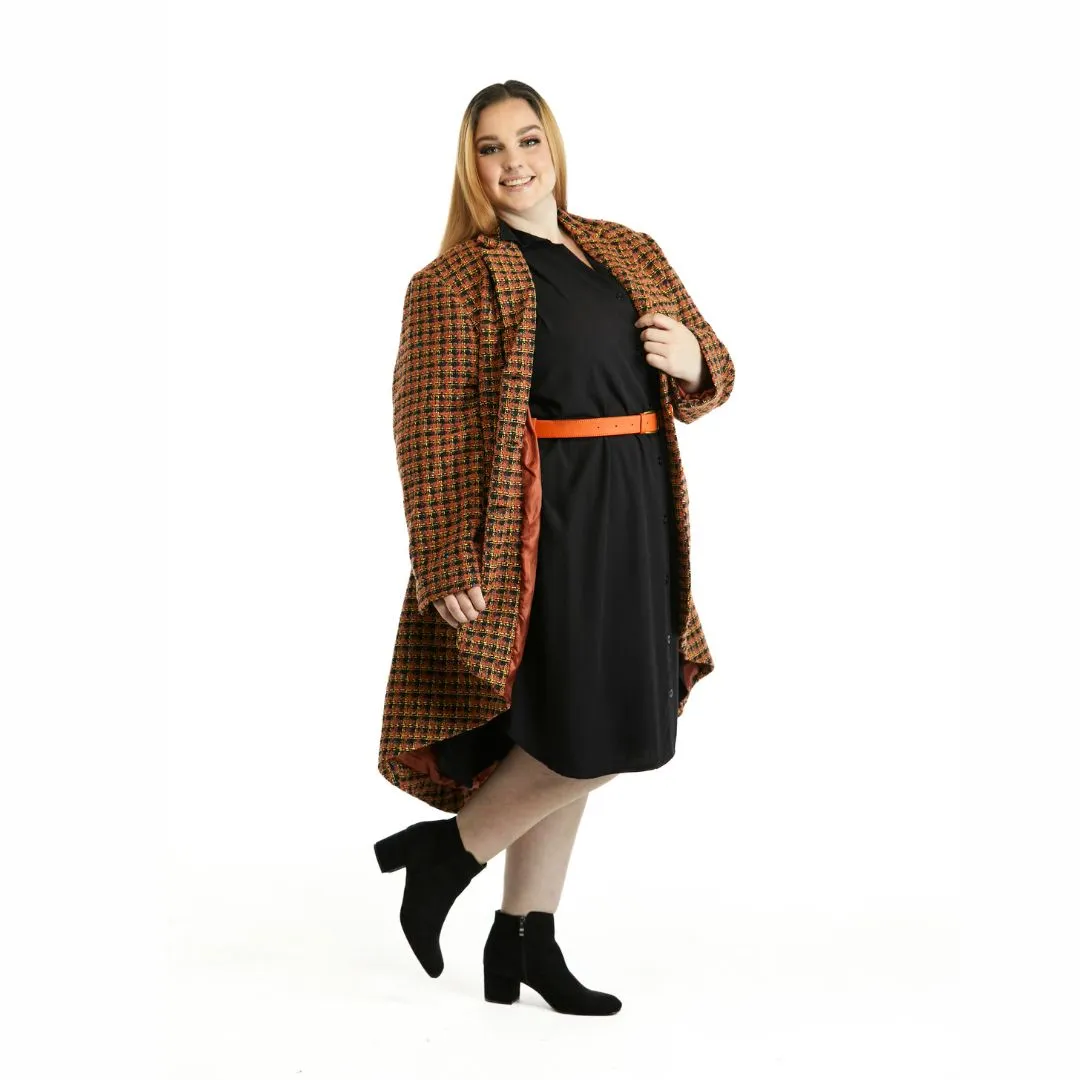 New Orange & Cinnamon Aha Coat