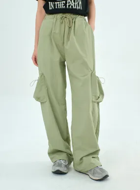 Nylon Pocket Pants BY304