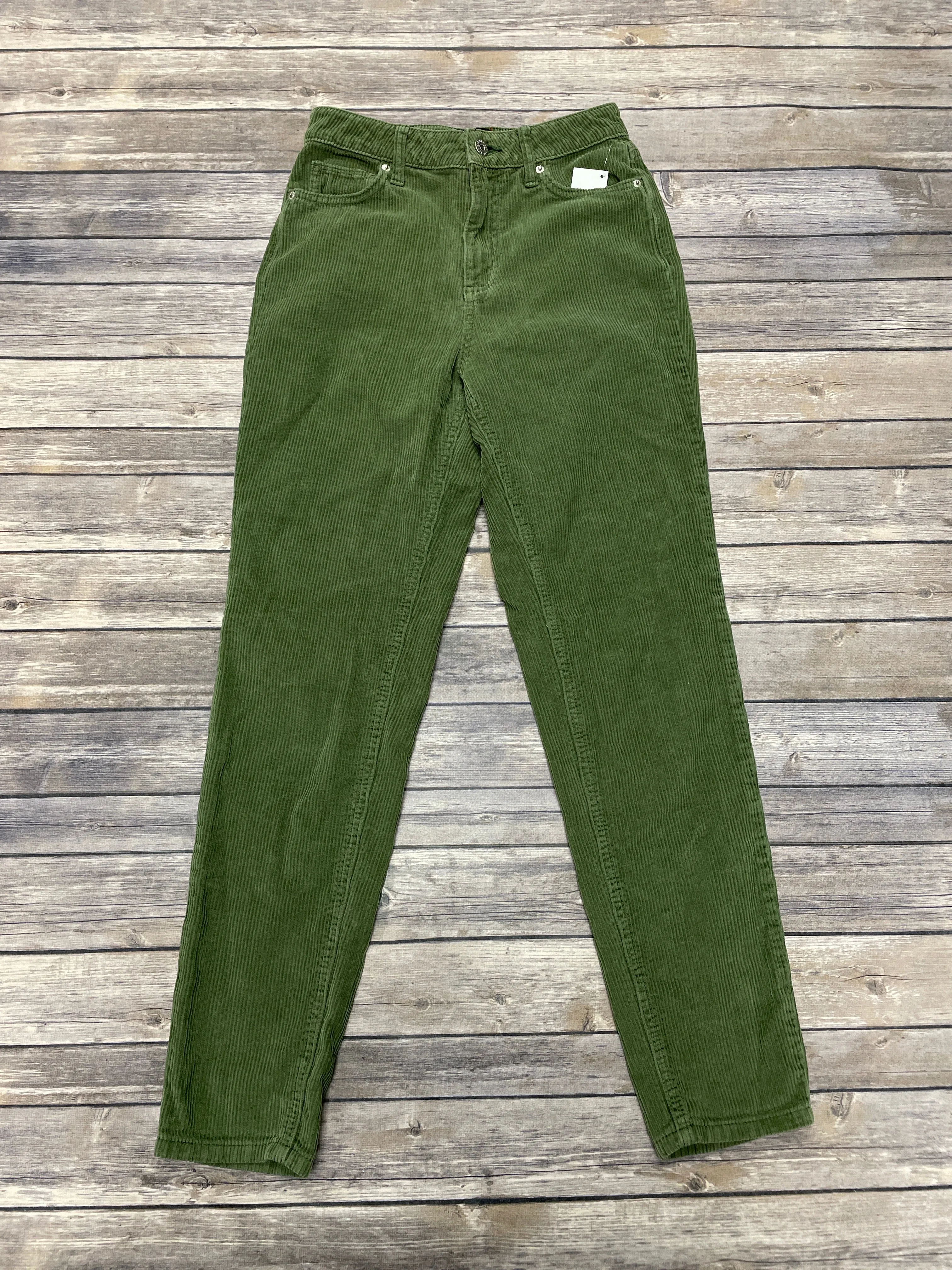 Pants Corduroy By Bdg In Green, Size: 0