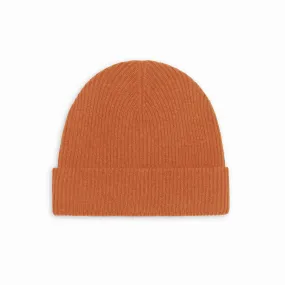 Persimmon Cashmere Wool Beanie