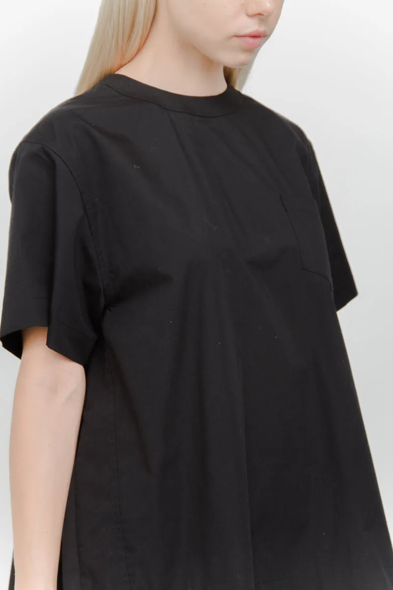 PLEATED BACK TOP