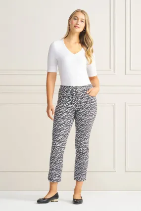 Printed Pant - Broken Spot Print