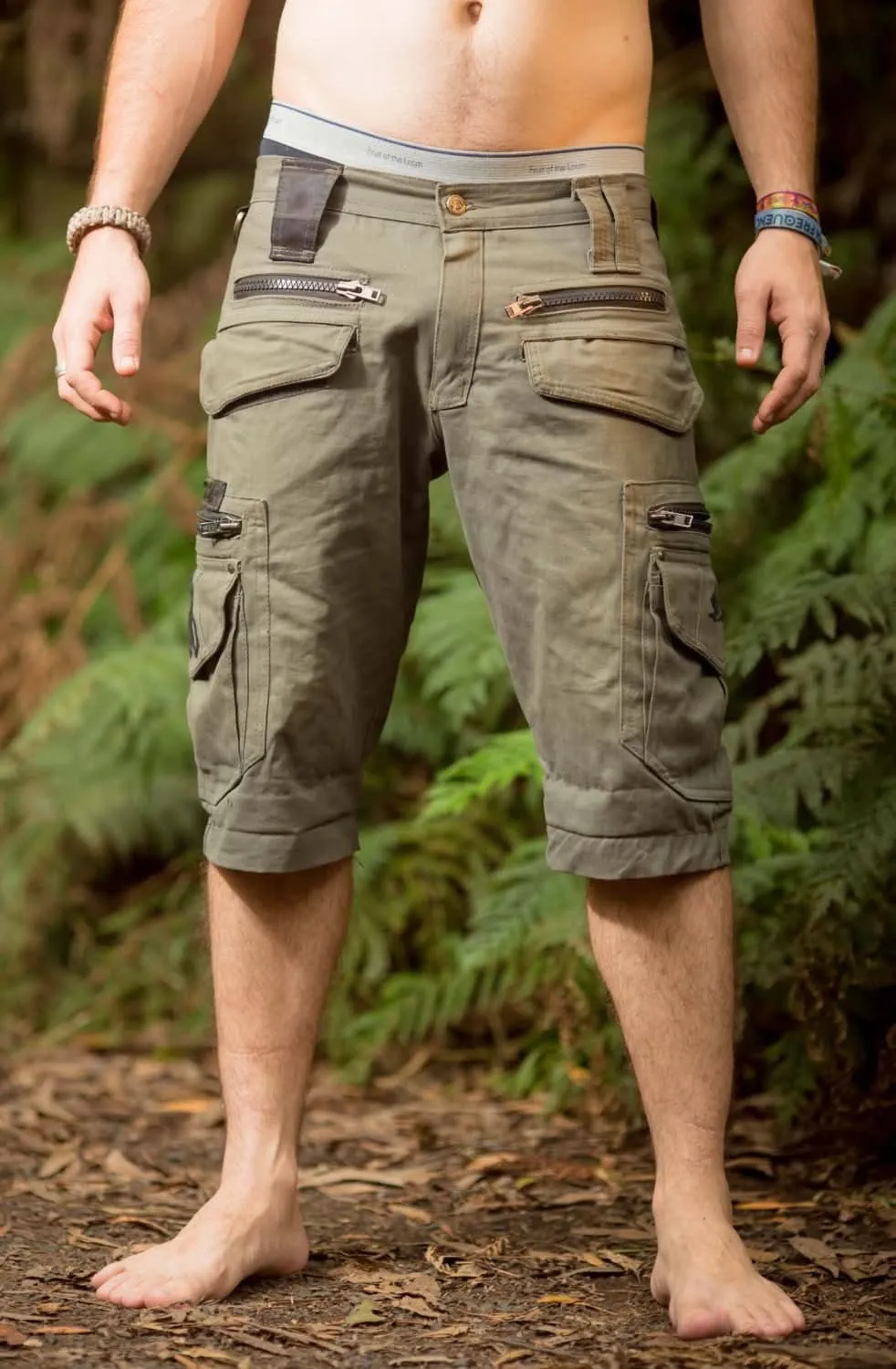 Psy Cargo Shorts - Olive